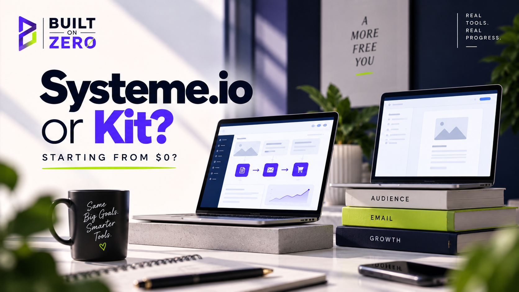 Systeme.io vs Kit: Which Is Better for Starting From $0? systeme.io or kit